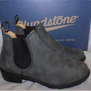 Blundstone Womens Chelsea Boots-Rustic Black style 1971